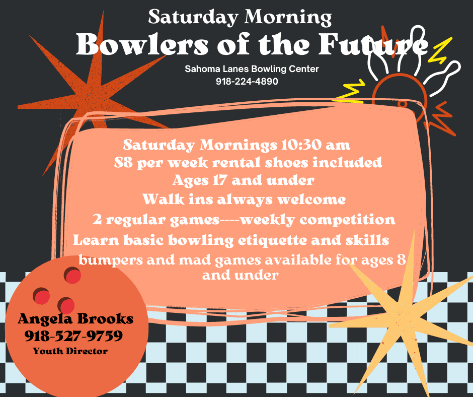 Saturday Morning Bowlers of the Future flyer